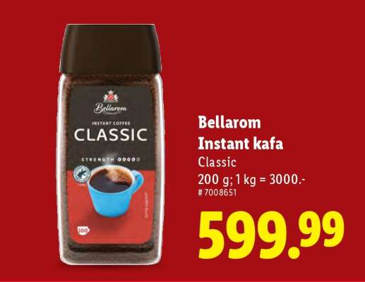 Bellarom Instant kafa