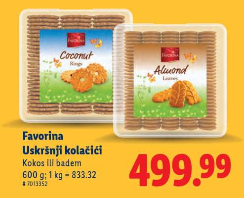 Favorina Uskršnji kolačići