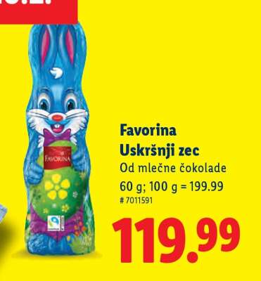 Favorina Uskršnji zec