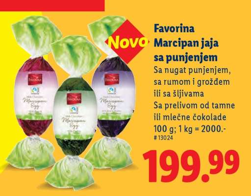 Favorina Marcipan jaja