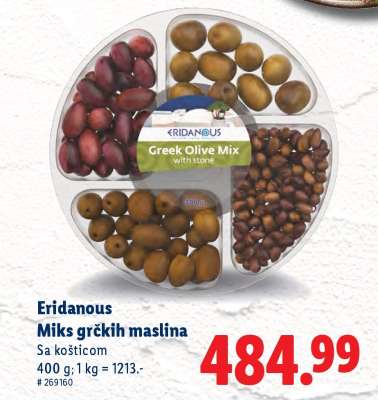 Eridanous Miks grčkih maslina