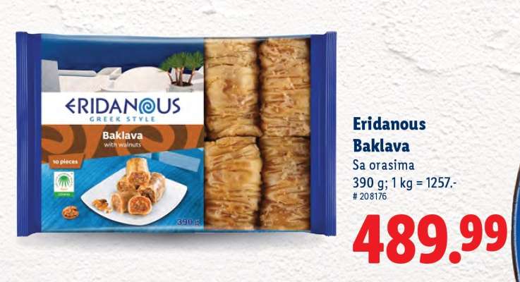 Eridanous Baklava