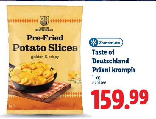 Taste of Deutschland Prženi krompir