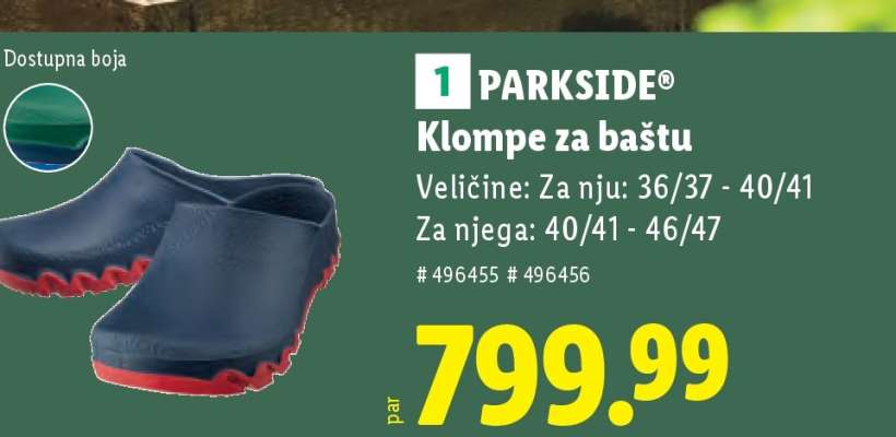 PARKSIDE® Klompe za baštu