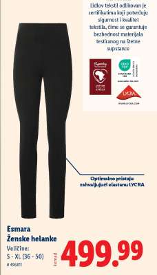 Esmara Ženske helanke