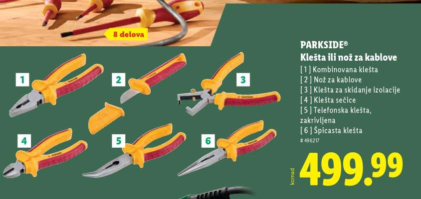PARKSIDE Klešta ili nož za kablove