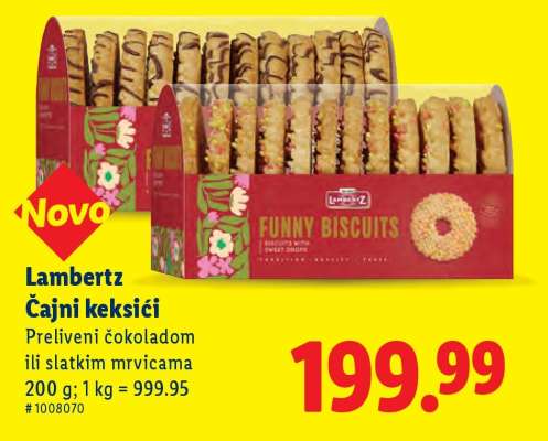 Lambertz Čajni keksići