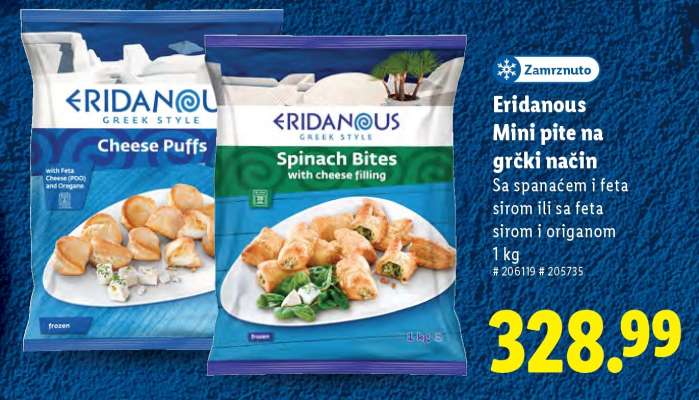 Eridanous Mini pite na grčki način