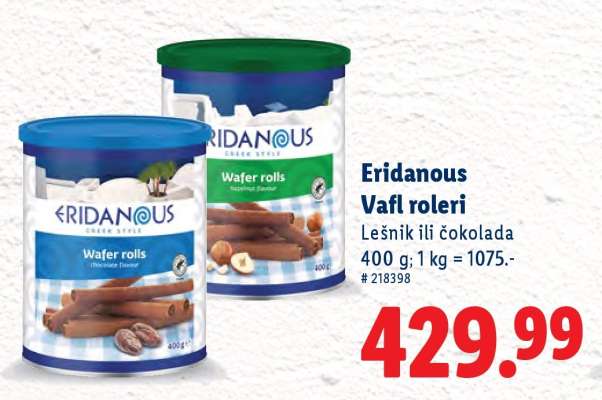 Eridanous Vafl roleri