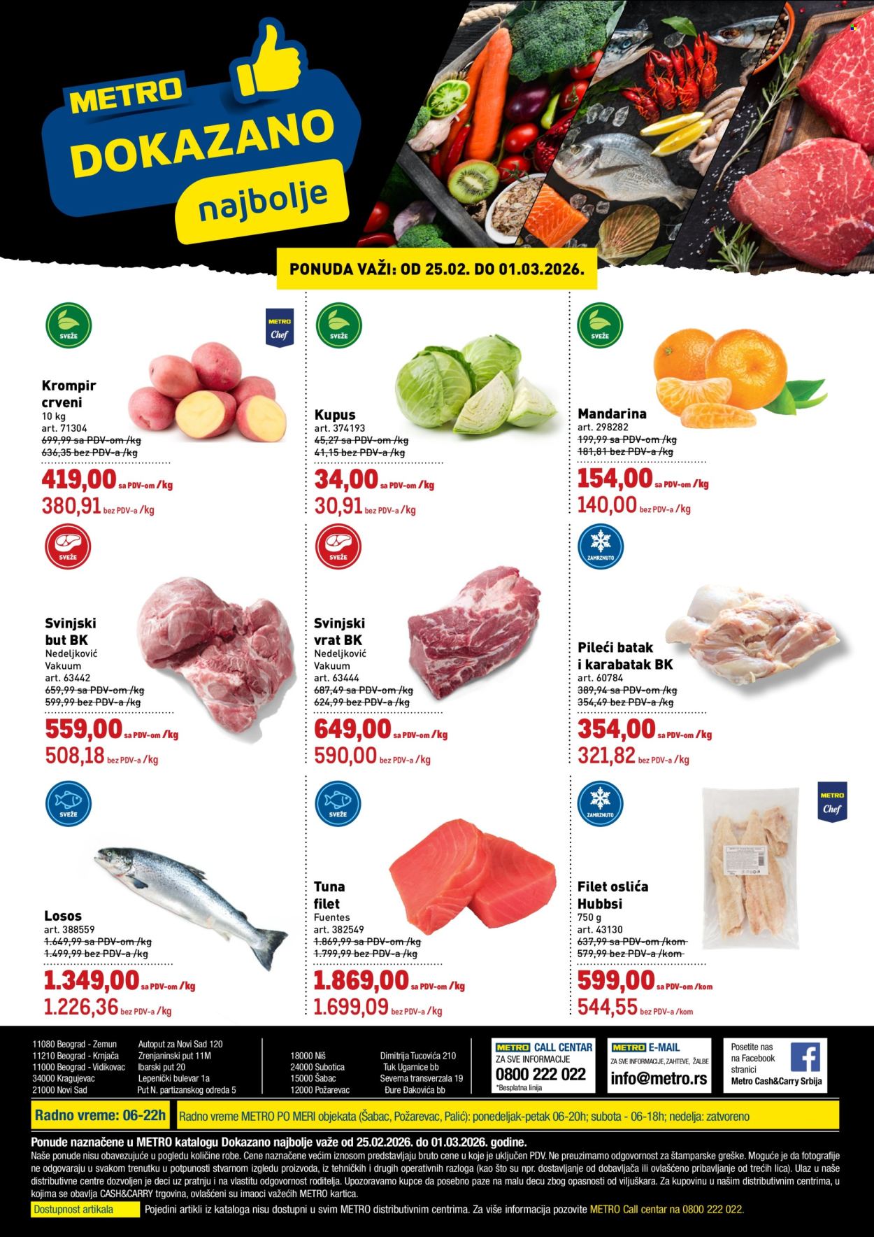 Metro katalog - 25.02.2026 - 01.03.2026. Stranica 1