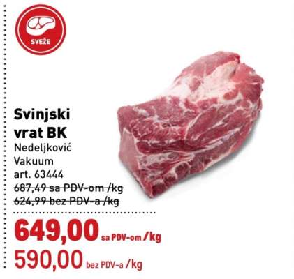 Svinjski vrat BK