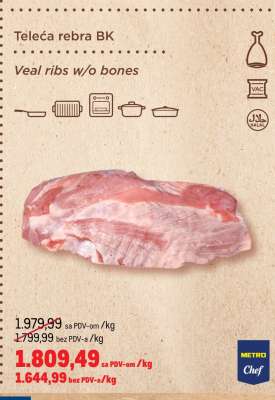 Teleća rebra BK