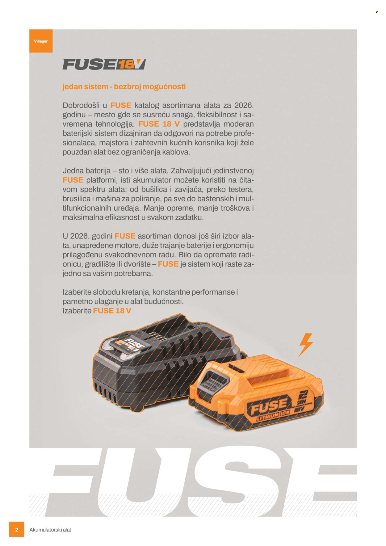 Villager katalog. Stranica 2