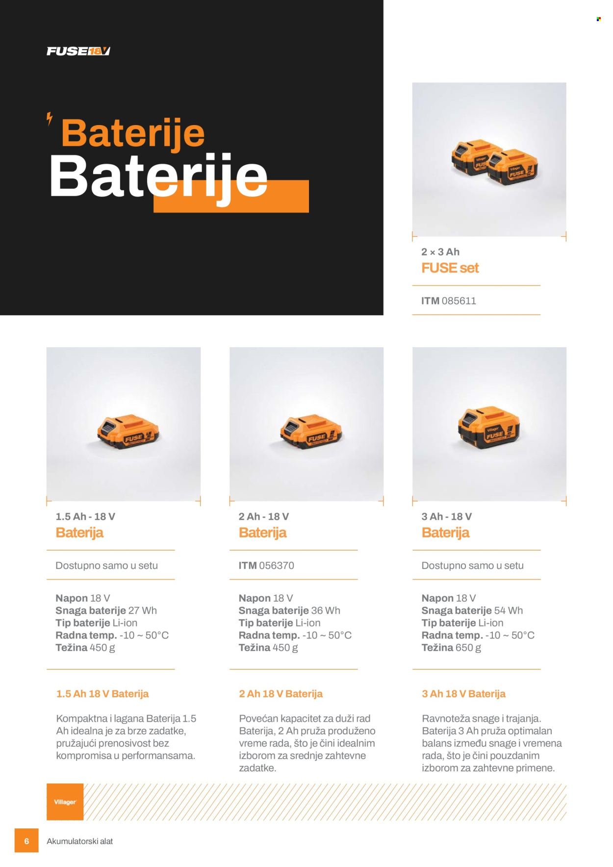 Villager katalog. Stranica 6