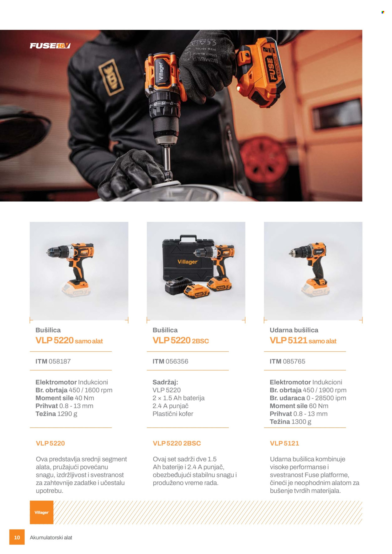 Villager katalog. Stranica 10