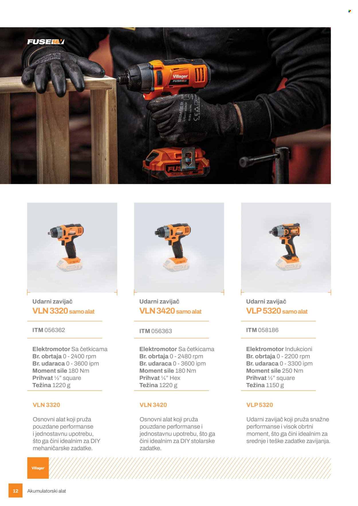 Villager katalog. Stranica 12