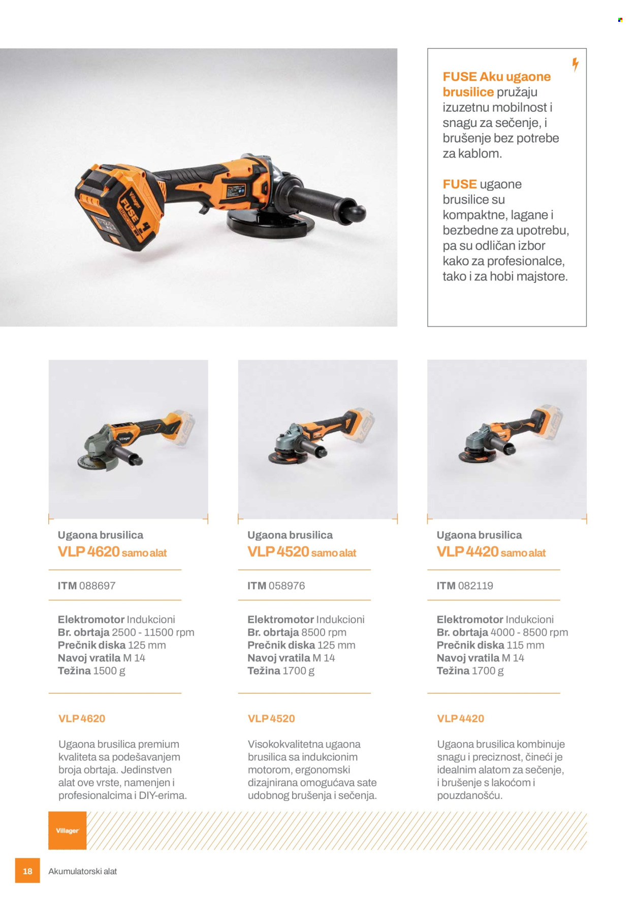 Villager katalog. Stranica 18