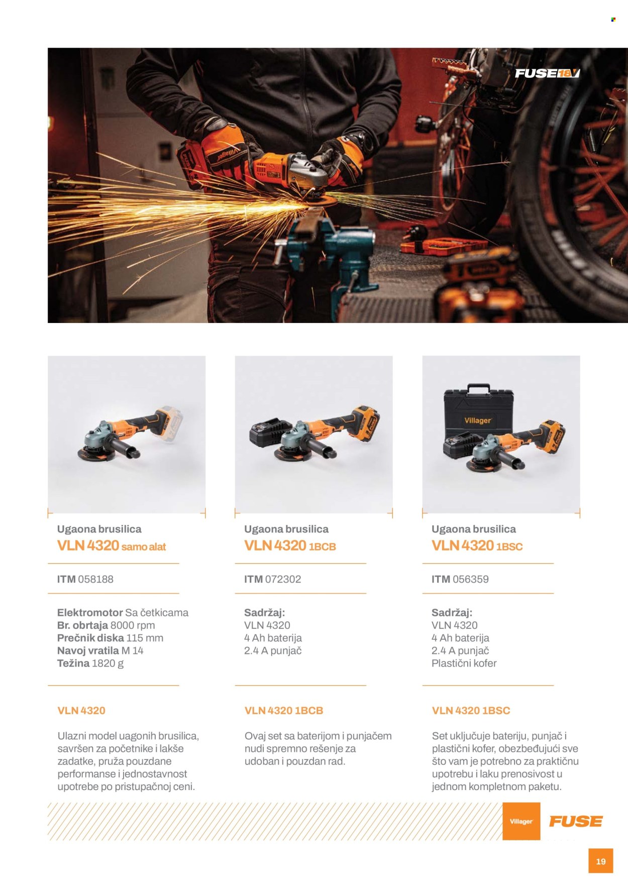 Villager katalog. Stranica 19