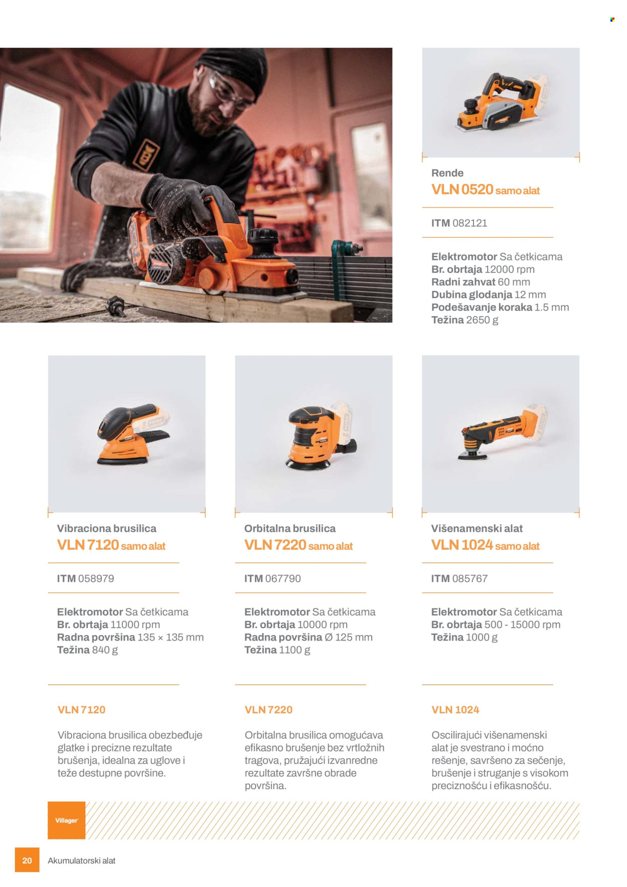 Villager katalog. Stranica 20