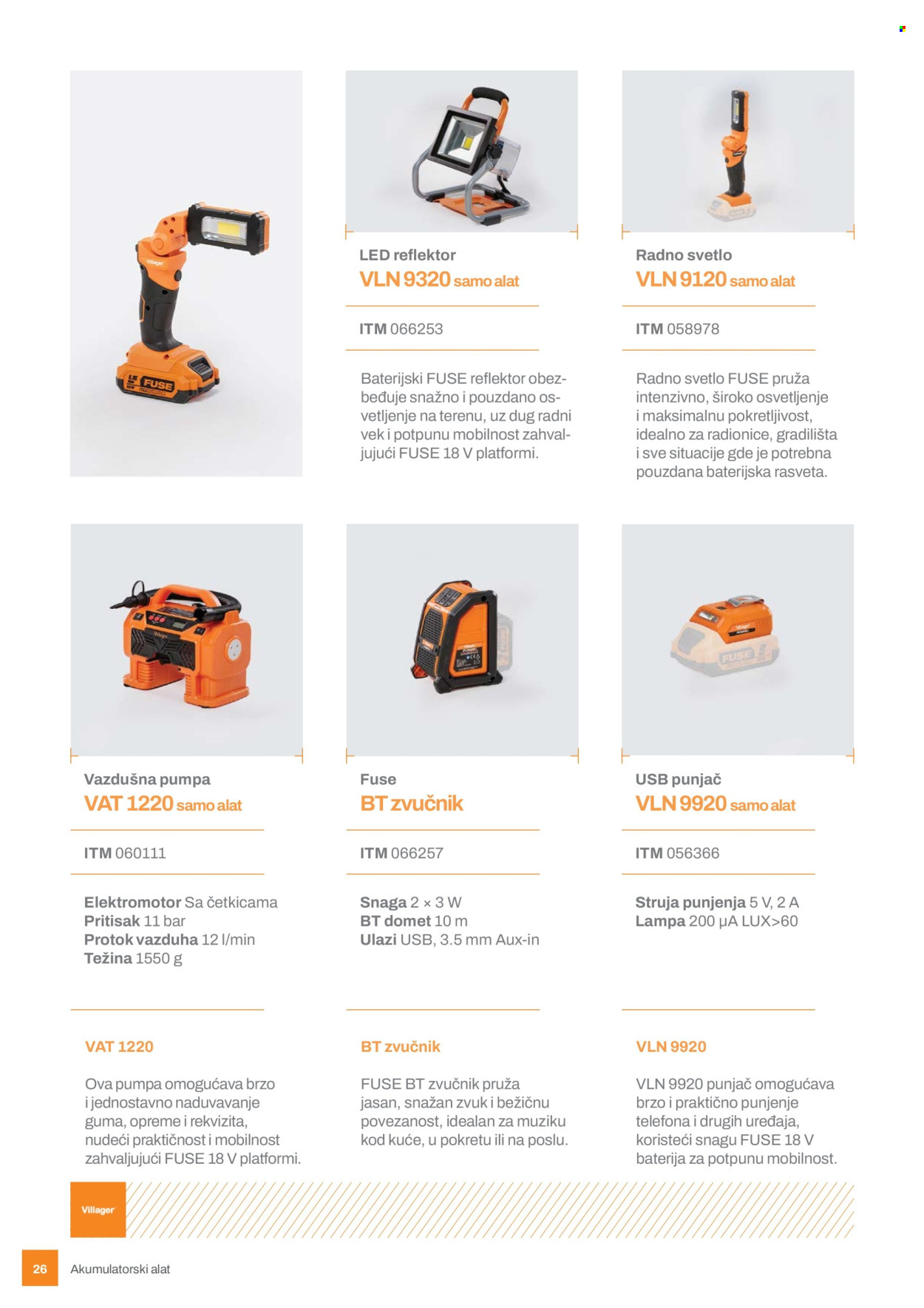 Villager katalog. Stranica 26