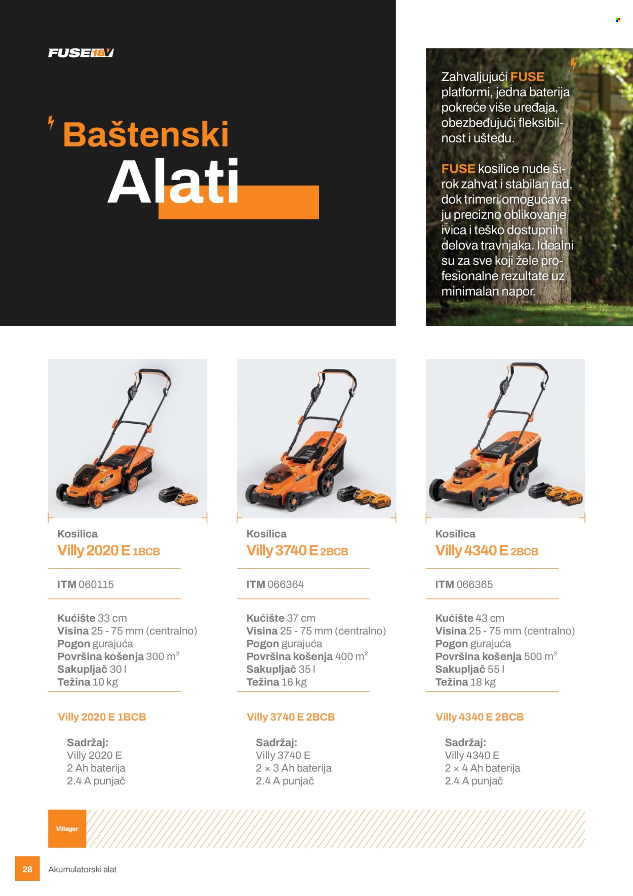 Villager katalog. Stranica 28