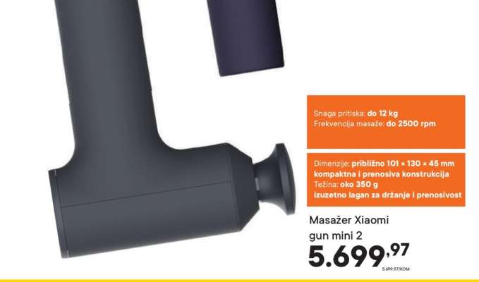 Masažer Xiaomi gun mini 2