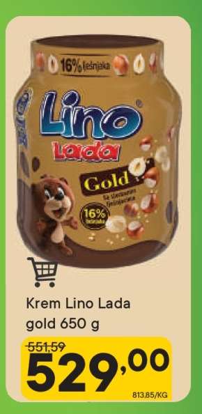 Krem Lino Lada gold 650 g