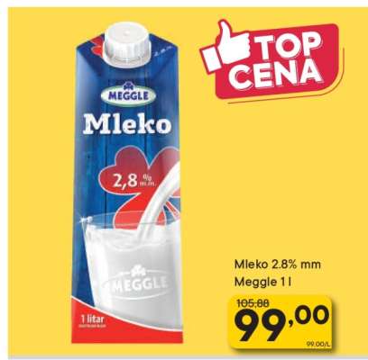 Mleko 2,8% mm
