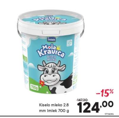 Kiselo mleko 2.8 mm Imlek 700 g