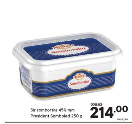 Sir somborska 45% mm