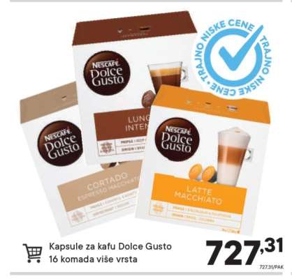 Kapsule za kafu Dolce Gusto