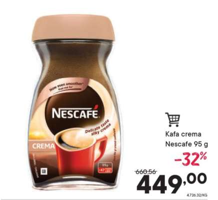 Kafa crema Nescafe 95 g