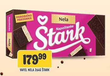 Vafel Nela 264g Štark