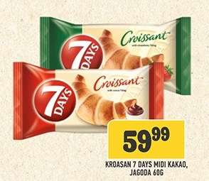 Kroasan 7 Days Midi Kakao, Jagoda 60g