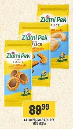 Čajno pecivo Zlatni Pek