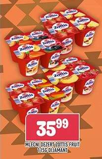 Mlečni dezert Zottis Fruit