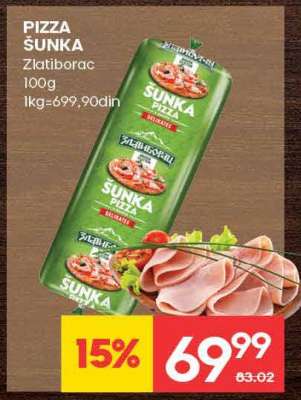 PIZZA ŠUNKA