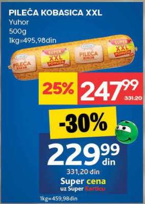 PILEĆA KOBASICA XXL