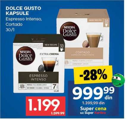 DOLCE GUSTO KAPSULE