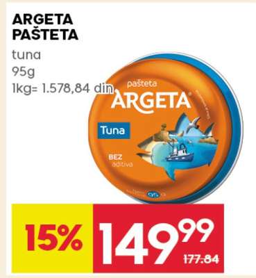 ARGETA PAŠTETA