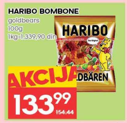 HARIBO BOMBONE