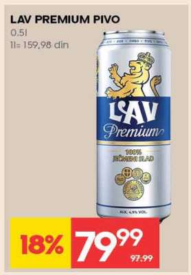 Lav Premium pivo
