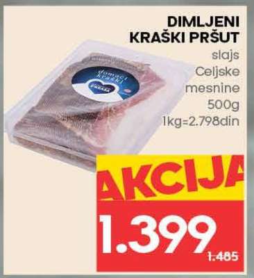 DIMLJENI KRAŠKI PRŠUT
