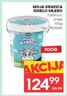 MOJA KRAVICA KISELO MLEKO
