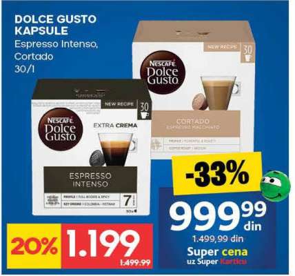 DOLCE GUSTO KAPSULE
