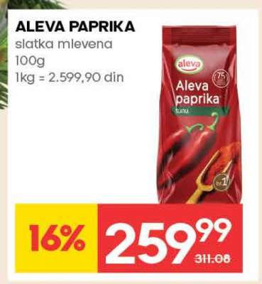 ALEVA PAPRIKA