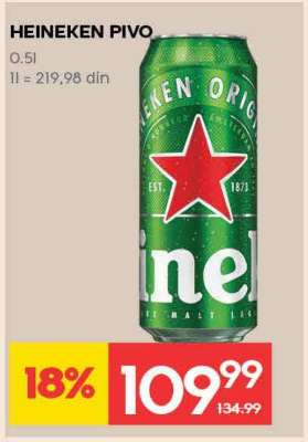 HEINEKEN PIVO