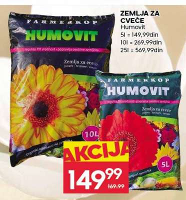 ZEMLJA ZA CVEĆE Humovit