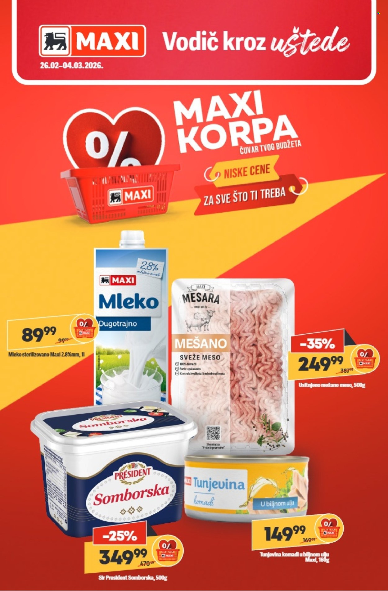 Maxi katalog - 26.02.2026 - 04.03.2026. Stranica 1