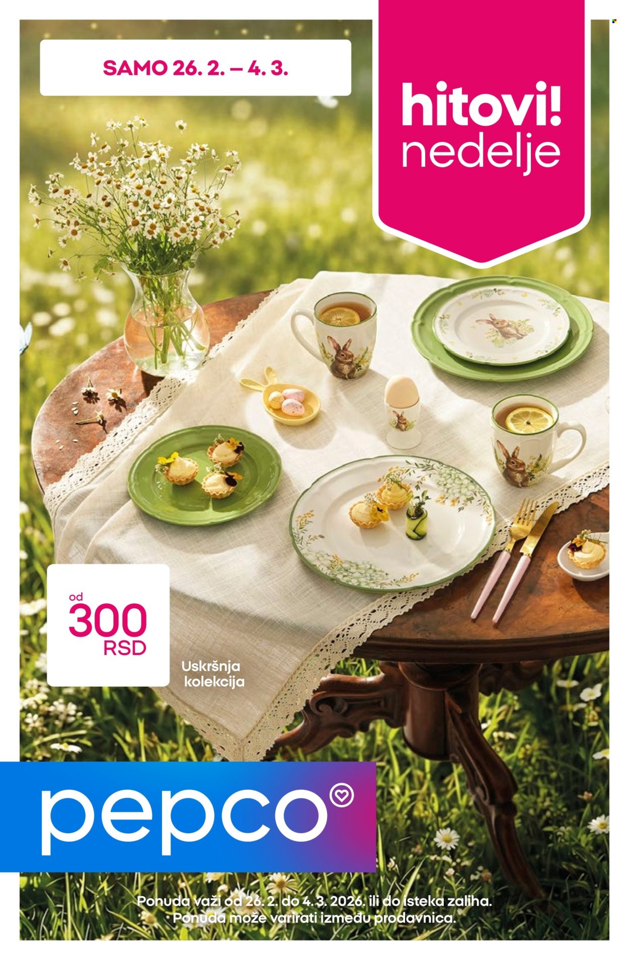 Pepco katalog - 26.02.2026 - 04.03.2026. Stranica 1